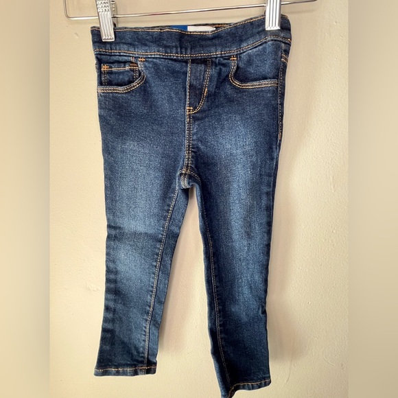 Old Navy Other - Old Navy Blue Skinny Jeans Adjustable Waist Toddler Girl Size 3T
